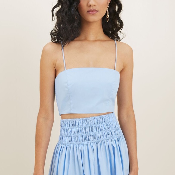 Seed Heritage | Blue Maxi Skirt & Top Set | Size 8 | Excellent Condition - Picture 7 of 16